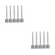 thumbnail image 2 of Soidarity 5 Pieces Inflating Pump Needle Stainless Wear-resistant Professional Air Adaptor Inflation Valves Volleyballs Pump plata 5 piezas 2piezas Soidarity CBP432848, 2 of 6