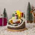 thumbnail image 4 of Yuarrent Estatuas decorativas de Navidad de estatuillas de resina caprichosas para dormitorio y restaurante Kits de decoración para fiestas Muñeco de nieve, 4 of 5