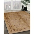 thumbnail image 2 of Ahgly Company Indoor Rectangle Mid-Century Modern Brown Sand Brown Oriental Area Rugs, 6' x 9', 2 of 6