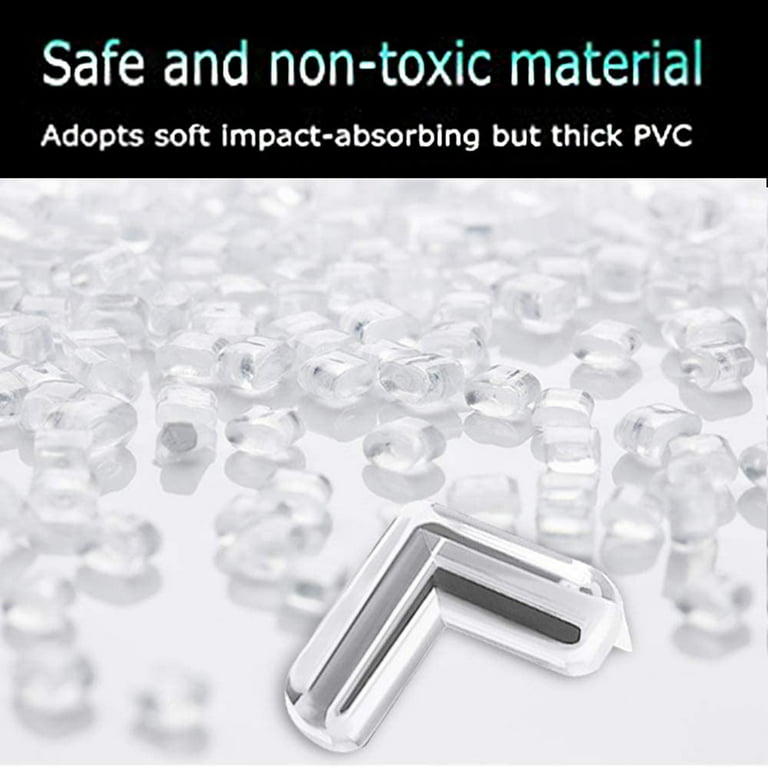 Vobulafy Safety Corner Protectors Guards, 20pcs Baby Proofing Safety Corner Clear Furniture Table Corner Protection, Kids Soft Table Corner Protectors for