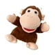 thumbnail image 2 of Guantes de cabeza, marioneta de mano para niños, juguete de peluche de animal imaginativo, mano rellena mono, 2 of 9