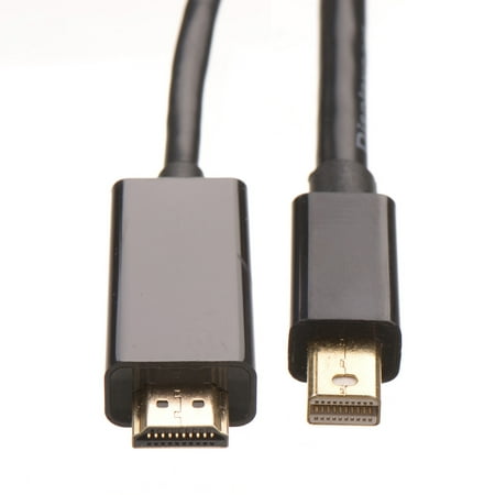 ONN Mini DisplayPort to HDMI Cable (Choose Size and (Best Displayport Cable For 144hz)