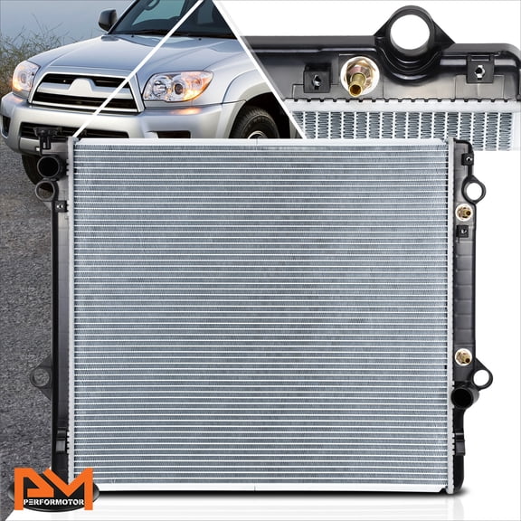 PM PERFORMOTOR Aluminum Core OE Replacement Radiator for 03-09 4Runner/Gx470 4.7 AT DPI-2581