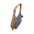 thumbnail image 4 of Bolsa Shoulder True Religion Azul, 4 of 5