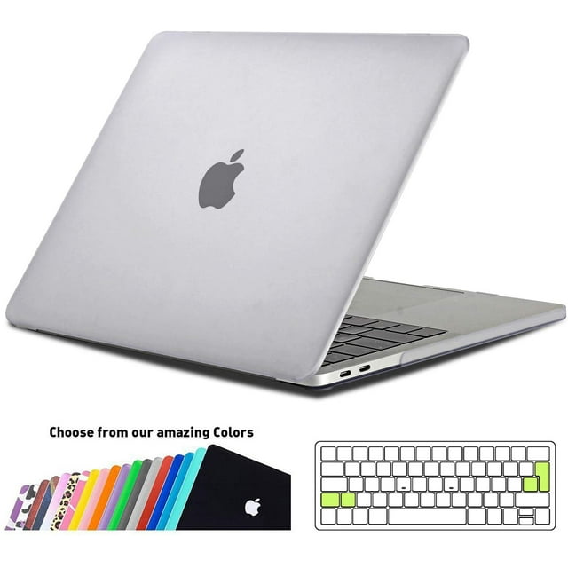MacBook Pro 15 Étui 2018/2017/2016, Coque Rigide avec EU Touch Bar et Touch ID Modèle A1990 / A1707