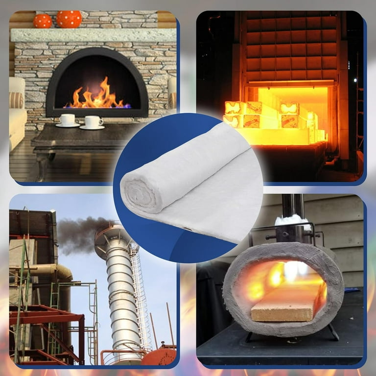 Heat Insulation Refractory 1260 Fire Ceramic Fiber Blanket Ceramic