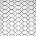thumbnail image 1 of Ahgly Company Indoor Square Trellis Gray Contemporary Area Rugs, 3' Square, 1 of 1