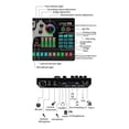 thumbnail image 3 of SX96 Sound Card 48V Sound Card Microphone Mobile Phone Computer Live Broadcast Outdoor Singing Home Mini Mixer, 3 of 5