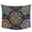 Multicolor, variant on Green Boho Tapestry for Bedroom Wall Hanging Tapestry, Shabby Vintage Ethnic Abstract Floral Art Ceiling Backdrop Tapestries Poster Blanket Wall Decor for Teens Room Living Room Dorm 59" x 90"