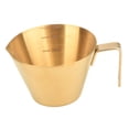 thumbnail image 2 of Taza para servir espresso, taza medidora de espresso, taza de café para restaurante de 100 ml. oro, 2 of 9