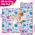 thumbnail image 4 of Colorful Baseball Icons Pattern Toddler Nap Mats for Kids Preschool,Sleeping Mat Bag or Kids,Toddler Sleeping Bag,Toddler Nap Mat or Daycare, 4 of 6