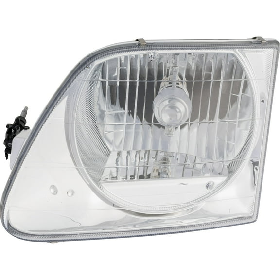 Headlight Compatible with FORD F-150 2001-2003 LH Assembly Halogen Lightning Model