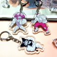 thumbnail image 3 of LLavero de músculo Sanrio divertido, Anime, Hello Kitty, Kawaii, niñas, Fitness, Macho, My Melody, mochila, pareja, colgante, juguete, regalo, 3 of 4