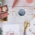 thumbnail image 6 of 3drose, Austria, Salzkammergut, Mondsee Town and Parish Church., 3 inch Snowflake Porcelain Ornament, 6 of 7