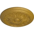 thumbnail image 3 of Ekena Millwork 16 7/8"OD x 5/8"P Vienna Ceiling Medallion (Fits Canopies up to 3 1/4"), Hand-Painted Pharaohs Gold, 3 of 6