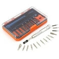 thumbnail image 2 of Ensemble Tournevis 52 en 1 avec Boîtier Extension de Bit Magnétique / Compatible Arbre Flexible, Ensemble d'Outils pour la Maison / Kit de Réparation Électronique Multifonctionnel Professionnel, Kit de Pilote pour Mobile, Ordinateur Portable, 2 of 4
