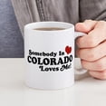 thumbnail image 6 of CafePress - Somebody In Colorado Loves Me Mug - 11 oz Ceramic Mug - Novelty Coffee Tea Cup, 6 of 6