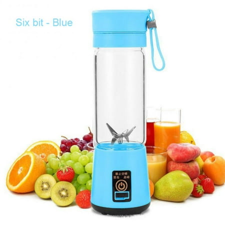 

1pcs Portable USB Mixer Electric Manual Juicer Machine Smoothie Mini Food Processor Juice Machine Squeezer Kitchen Accessories