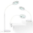 thumbnail image 1 of Brightech Lightview Pro 3 In 1 Magnifying Adjustable Floor and Desk Lamp, White, 1 of 12