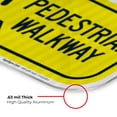 thumbnail image 6 of Pedestrian Walkway Left Sign,, 6 of 8