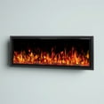 thumbnail image 6 of BOSSIN 50 inch Electric Fireplace Ultra Narrow Frame &Wider screen with Adjustable Flame Color and Speed,Remote Control with Timer,750/1500W, 6 of 7