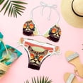 thumbnail image 6 of Retro Cat Detachable Sponge Adjustable Strap Bikini Set Two-Pack - Ideal for All Seasons, 6 of 6