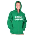 thumbnail image 5 of Monday Optional Work Week Weekend Zip Up Hoodie Men's Women's Brisco Brands X, 5 of 6