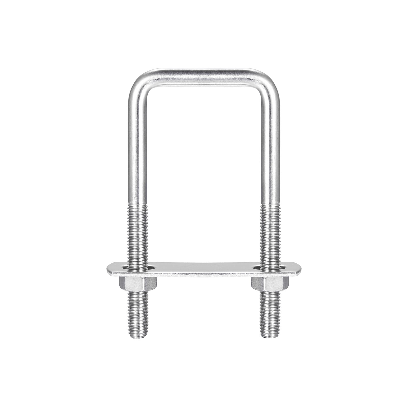 Square UBolts 2 Sets 42mm Inner Width 100mm Length M8 304 Stainless