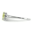 thumbnail image 3 of Primal Gold 10 Karat White Gold Geniune Sapphire Birthstone Ring, 3 of 7