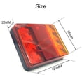 thumbnail image 5 of Trailer Tail Light Kits, LED Trailer Lights With DOT Approval Ideal For 12V Utility Trailer Truck RV Boat Snowmobile, 5 of 5