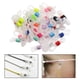 thumbnail image 4 of 50 piezas de extremos de cadena para gafas, conectores de goma ajustables para gafas blanco, 4 of 9