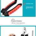 thumbnail image 4 of Cortaúñas para perros Yuyangstore Cortaúñas de acero inoxidable rojo, 4 of 5