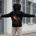 thumbnail image 7 of Chririnla Germany Flag Tractor Youth Athletic Hoodie Zip Up Long Sleeve with Pockets Lightweight Sports Top for Gym Run Size 10-12, 7 of 7