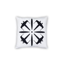 Star Wars Black X-Wing Fighter 18" Square Pillow