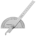 thumbnail image 5 of DRAFIDEEP Silver Swing Arm Protractor 1Pack Metal Angle for Woodworking and Construction, 5 of 8