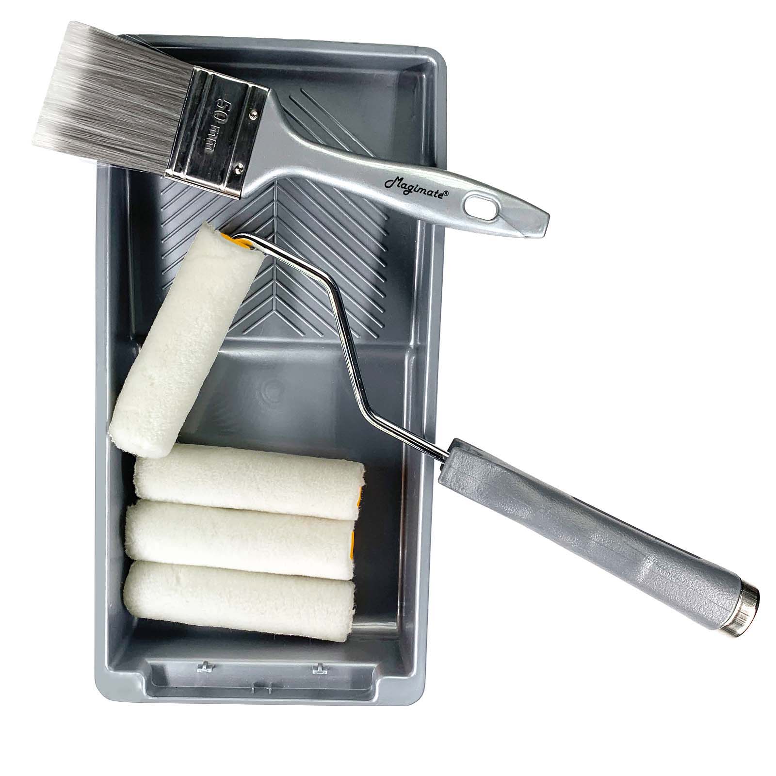 Magimate 4-Inch Paint Roller Kit, 7-Piece Set photo 7