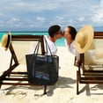 thumbnail image 4 of Large Capacity Mesh Tote Bag for Travel Beach Picnic Camping Swimming with Sandproof Design and Inner Pockets, 4 of 4
