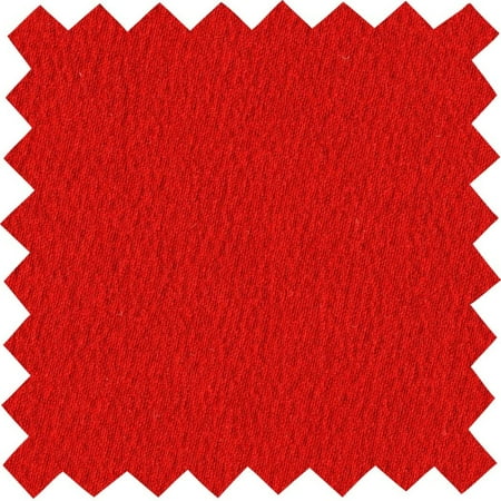Satin Silky Fabric by the Yard Shiny Dress Craft Sewing Top Fabric (RED 1.5 x1.5 SampleOfFabric)