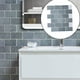 thumbnail image 5 of de mosaico gris Vista 3D Papel tapiz artístico impermeable Autoadhesivo Pared de Decoración de de cocina, 5 of 8