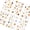 Starry Dream, variant on 6Sheets Journaling Sticker Waterproof PET Decorative Sticker for Journals Phone Case Photo Albums Laptop Scrapbooking