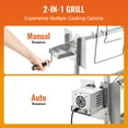 thumbnail image 4 of KFFKFF Rôtissoire Broche Rôtissoire BBQ Gril Cochon Agneau Poulet Rôtissoire 42W 135 Lb, 4 of 9
