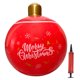 thumbnail image 3 of Navidad Inflable PVC 24 Pulgadas Decorada Al Aire Libre () Roja, 3 of 4