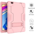 thumbnail image 3 of FIEWESEY for Vankyo matrixpad S20 10" Case,Hybrid Heavy Duty Shockproof Rugged Protective Case for Facetel Q3 Pro/TOSCIDO P20/P101/TOPELOTEK MID1001S/VUCATIMES N20/DUODUOGO Tbalet 10 Inch(Rose Gold), 3 of 7