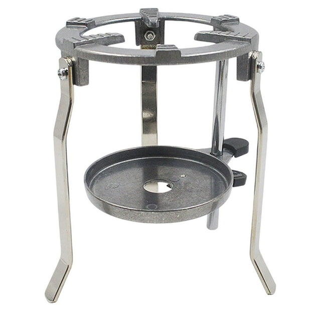 Trípode de laboratorio, soporte de trípode para quemador de laboratorio, soporte de trípode para lámpara de alcohol desmontable versátil, soporte de