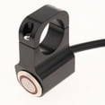 thumbnail image 2 of Motorcycle Handlebar Light on off Switch Waterproof ATV 25mm Red, 2 of 4