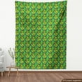 thumbnail image 3 of Ambesonne Plant Fabric by the Yard Upholstery, Exotic Leaves Watercolor, 5 Yards, Multicolor, 3 of 4