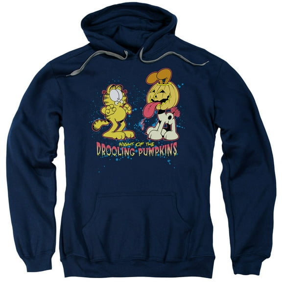Garfield - Drooling Pumpkins - Pull-Over Hoodie - X-Large