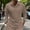 Khaki # Mens Shirts, variant on Vetsdori Sweatshirt Tshirts for Men Winter Long Sleeve Pullover Outdoor Casual Travel Plain Mens Tops Button up