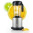 thumbnail image 5 of Spaco 1500W Smoothie Maker High Power Blender with 10 Adjustable Speeds, Power Blender with with 6 Sharpen Blades, Power Blender with 8 Pre-Setting Programs for Indoor, Silver, 5 of 7