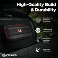 thumbnail image 3 of Crunch 3725W Monoblock Subwoofer Car Audio Amp with Adjustable Crossovers, Bass Knob, 3 of 11